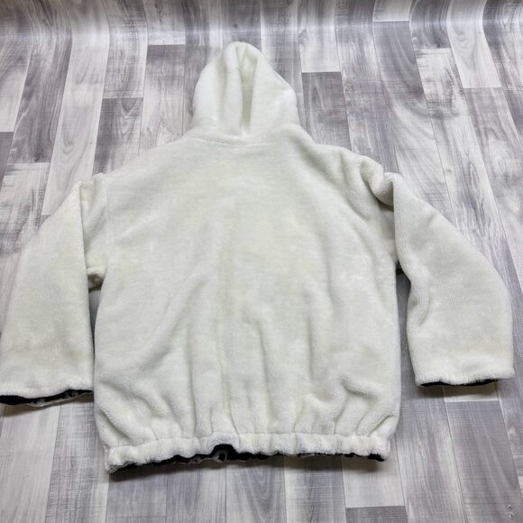 ✅Womens VTG Denali Sherpa Fleece Reversible Jacket Full Zip Polar Bear/Pine tree - Picture 5 of 12